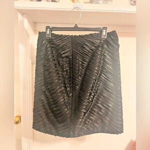 FINAL PRICE NWOT Calvin Klein Black Silky Skirt